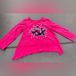 Pink 3T Garanimals Hot Pink Little Girls Top